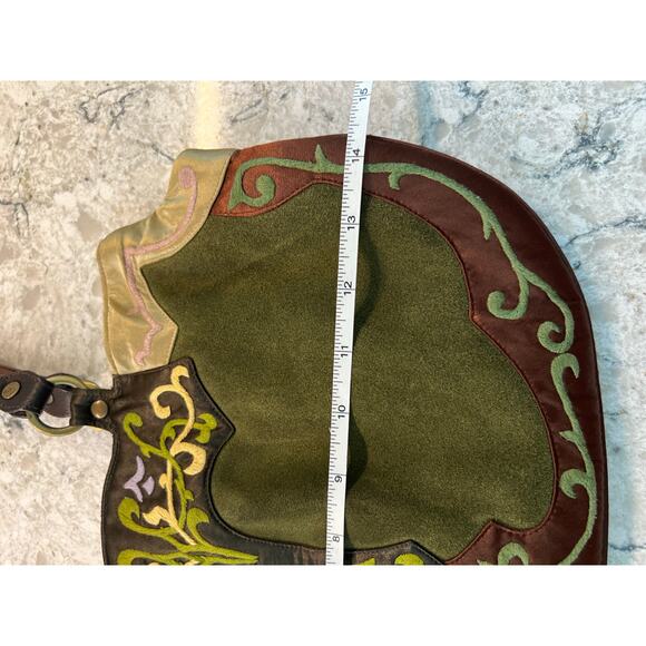 JL Lane Vintage Handbag Artsy Boho Design JL - Picture 9 of 10